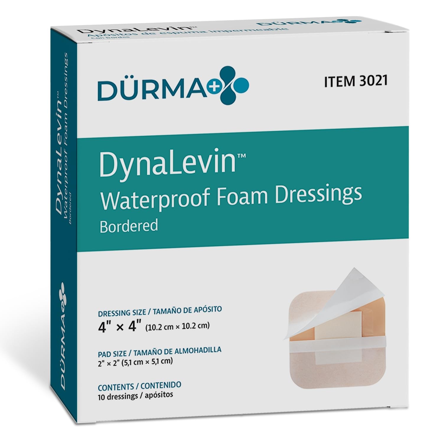Dynarex Drma Dynalevin Waterproof Adhesive Bordered – Pad –