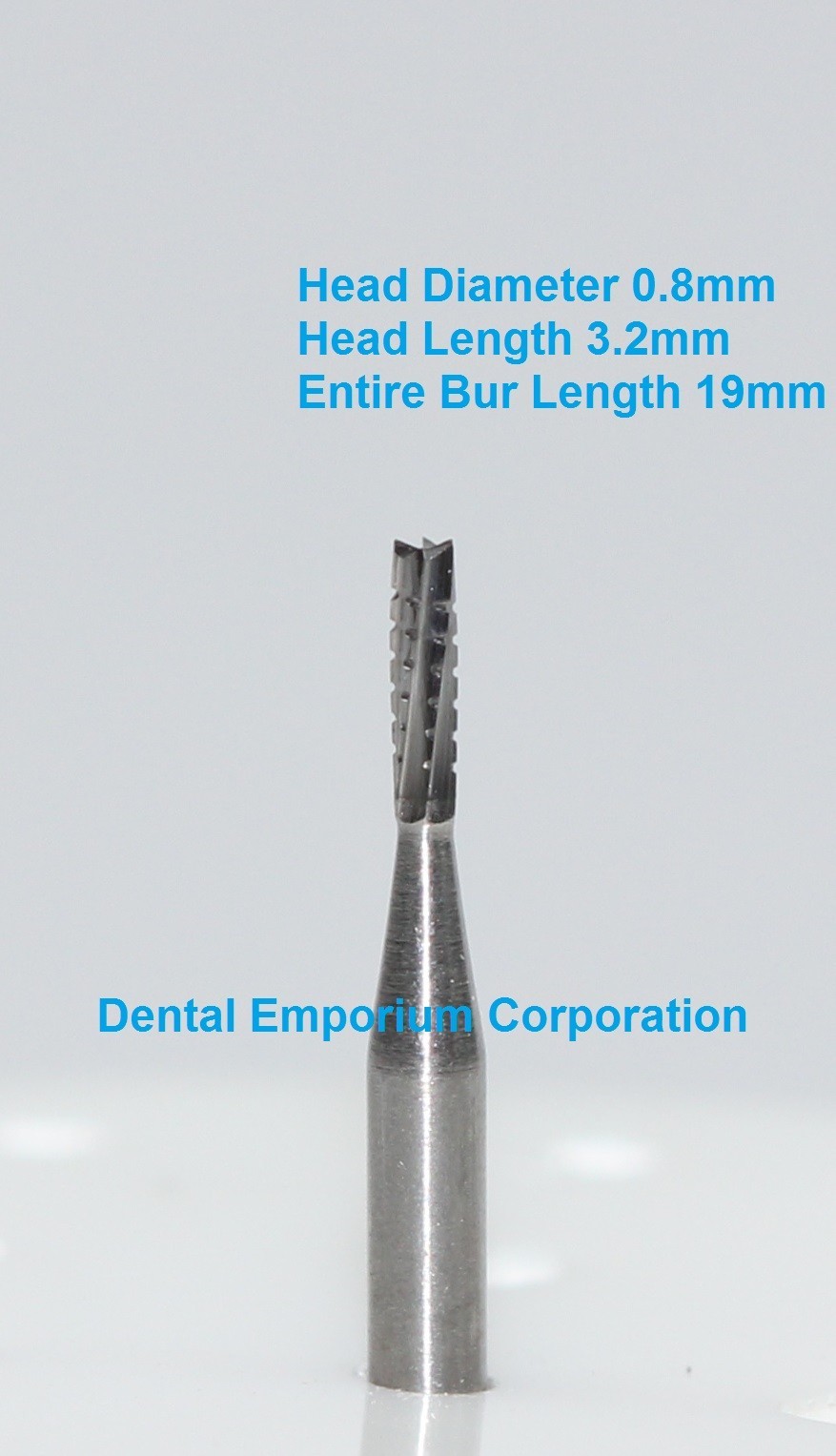 Dental Carbide Burs FG #556 Flat Fissure Cross Cut High Speed HP 10 per pack