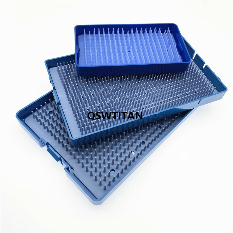 Sterilization tray disinfection case autoclavable box for surgery instrument