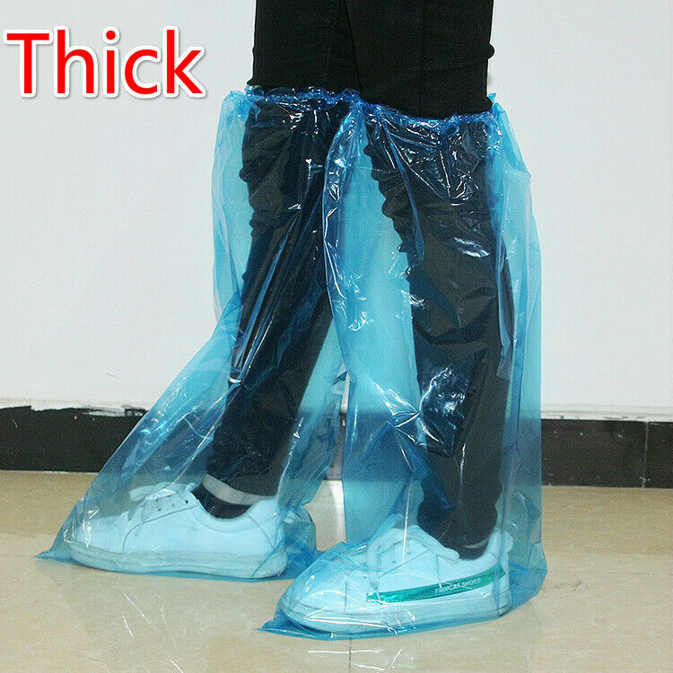 Waterproof Shoes Boot Covers High-Top Disposable Rain Personal Protective