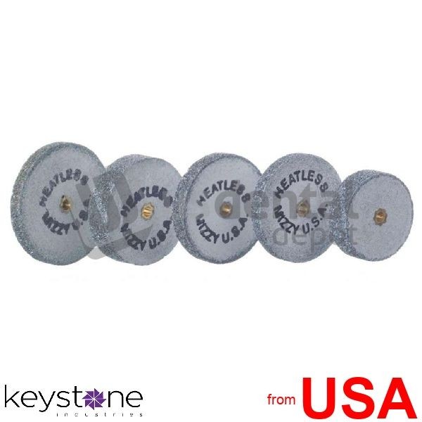 KEYSTONE Mizzy Heatless Wheels WHITE 5pk #2 1/8 x 1in (3.1 x 25.4 mm) #61 400136
