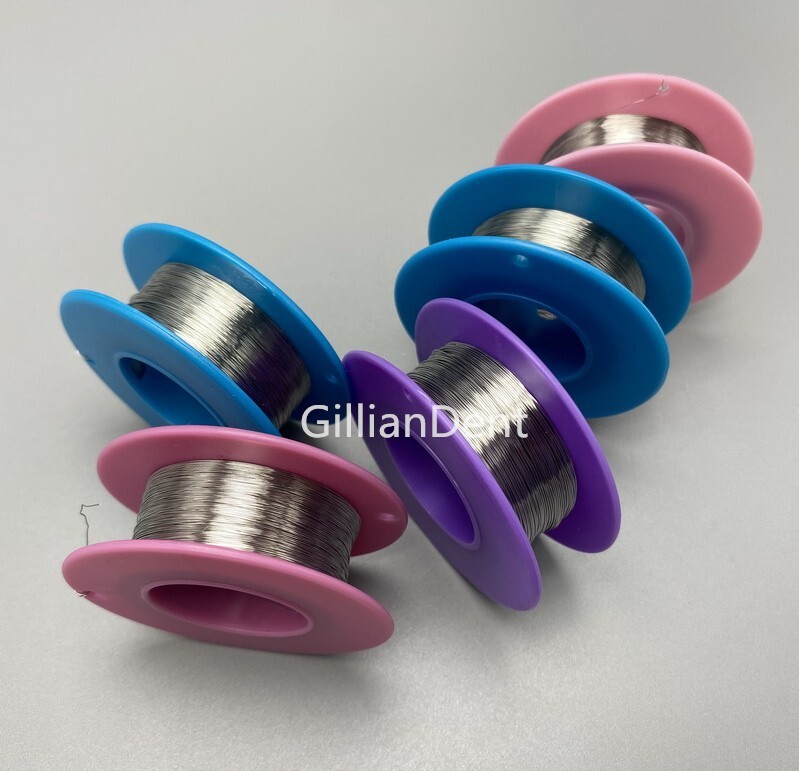 Dental Ortho Ligature Wire Stainless Steel Round Line 0.1/0.15/0.2/0.25/0.3mm