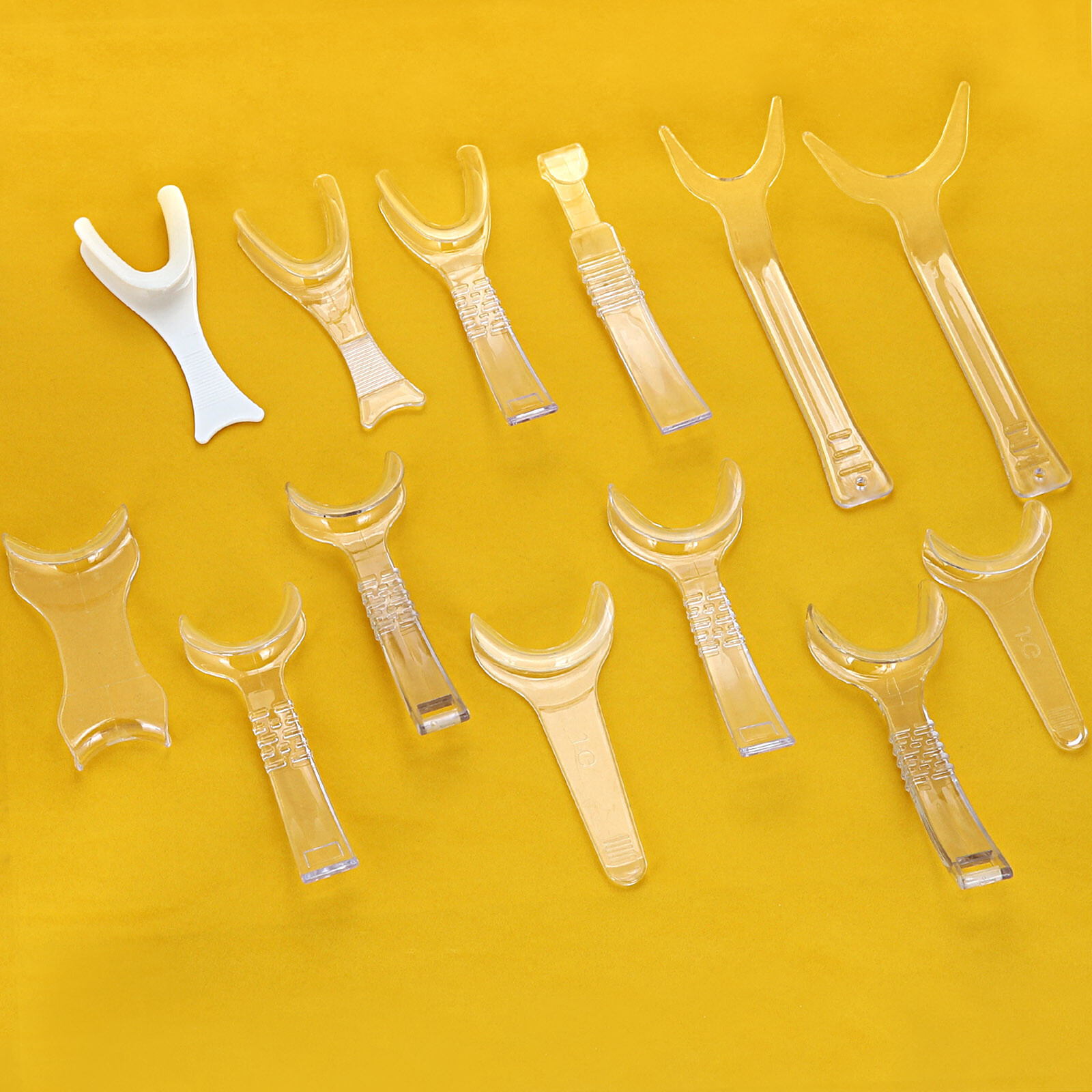 Dental Orthodontic Lip Cheek Retractor Mouth Opener Clear Y-shape Retractors