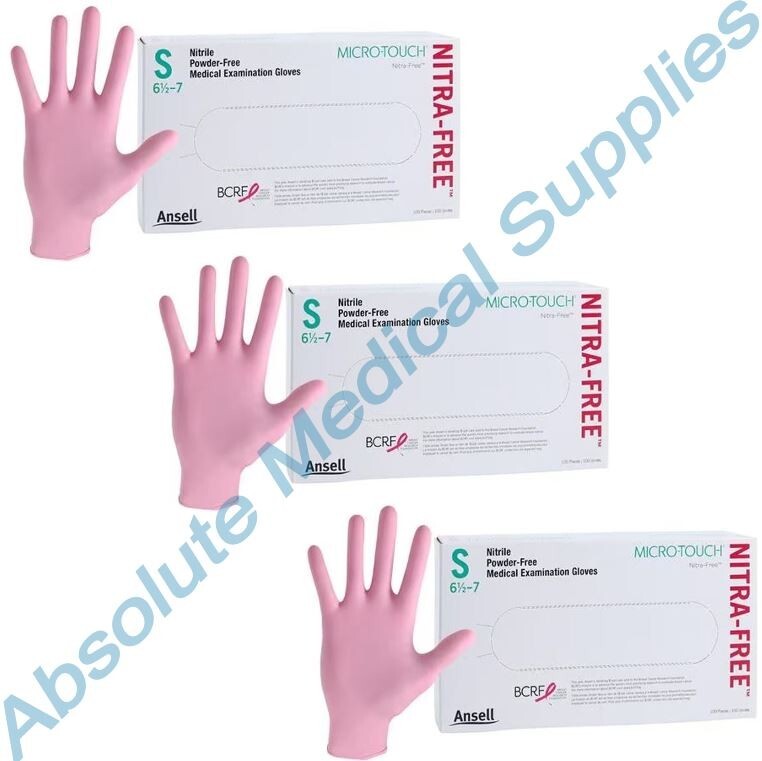*300-Gloves* Micro-Touch Nitra-Free Powder-Free Nitrile Small 6034511
