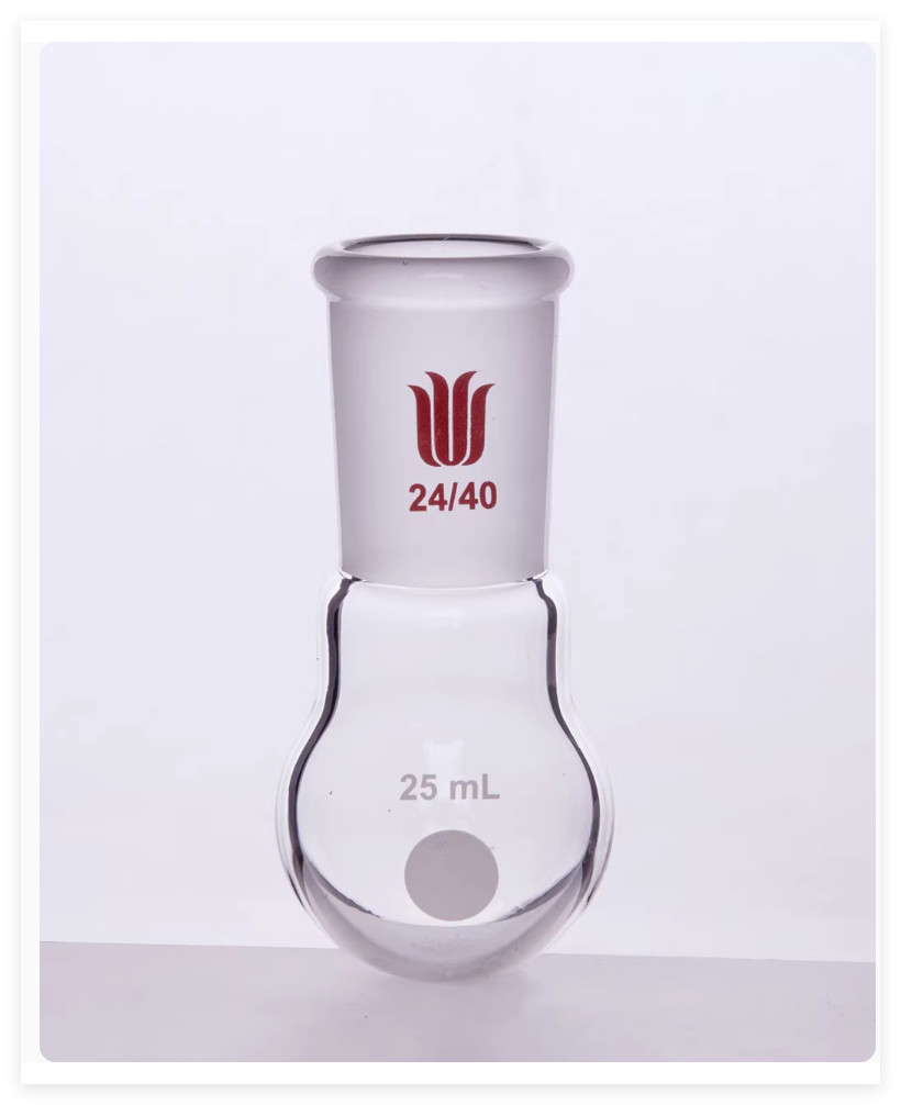 Synthware Lab Glass 24/40 25ml 50ml 500 1L 3L 250ml round bottom flask