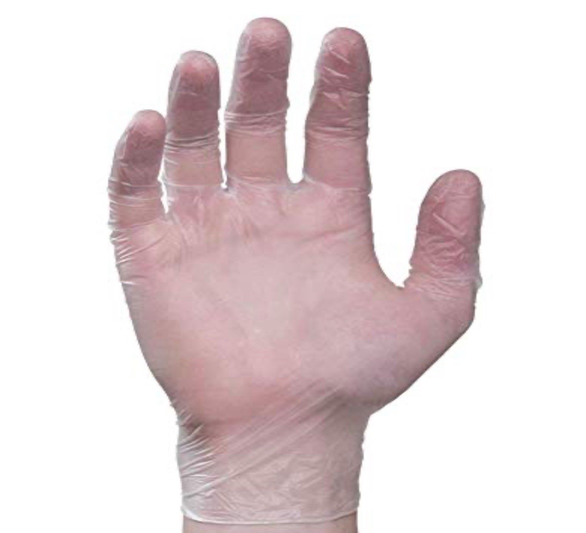 Elara Prepfit BPA Latex Free Disposable Vinyl Gloves (Box of 100) (X-Large)