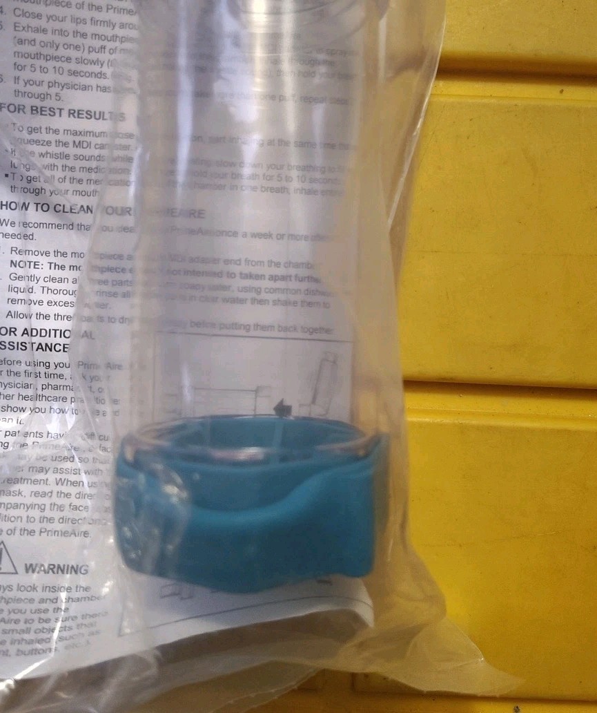 Thayer Medical Prime Aire Dual Valved Holding Chamber X9