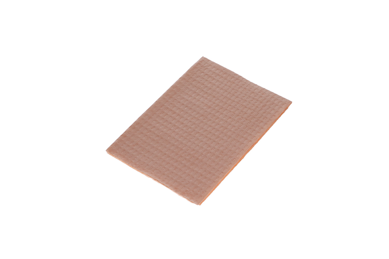 3D Dental DI757 Disposable Patient Bibs 2-Ply& Poly 13″ X 18″ Peach 500/Pk