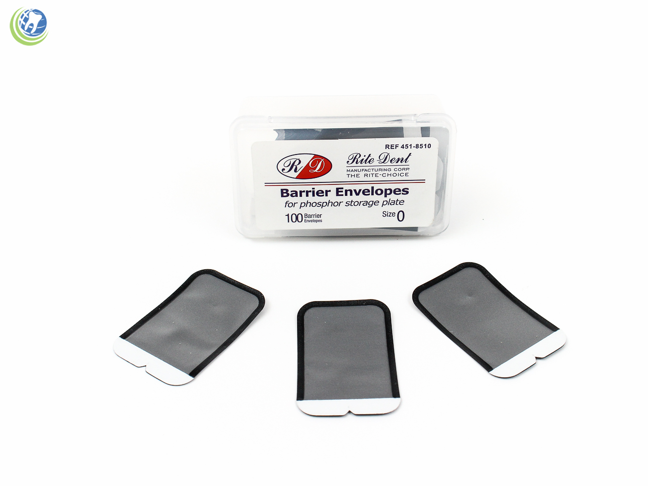 Phosphor Plate Barrier Envelopes Sleeves Size #0 Dental Intraoral 100/Box