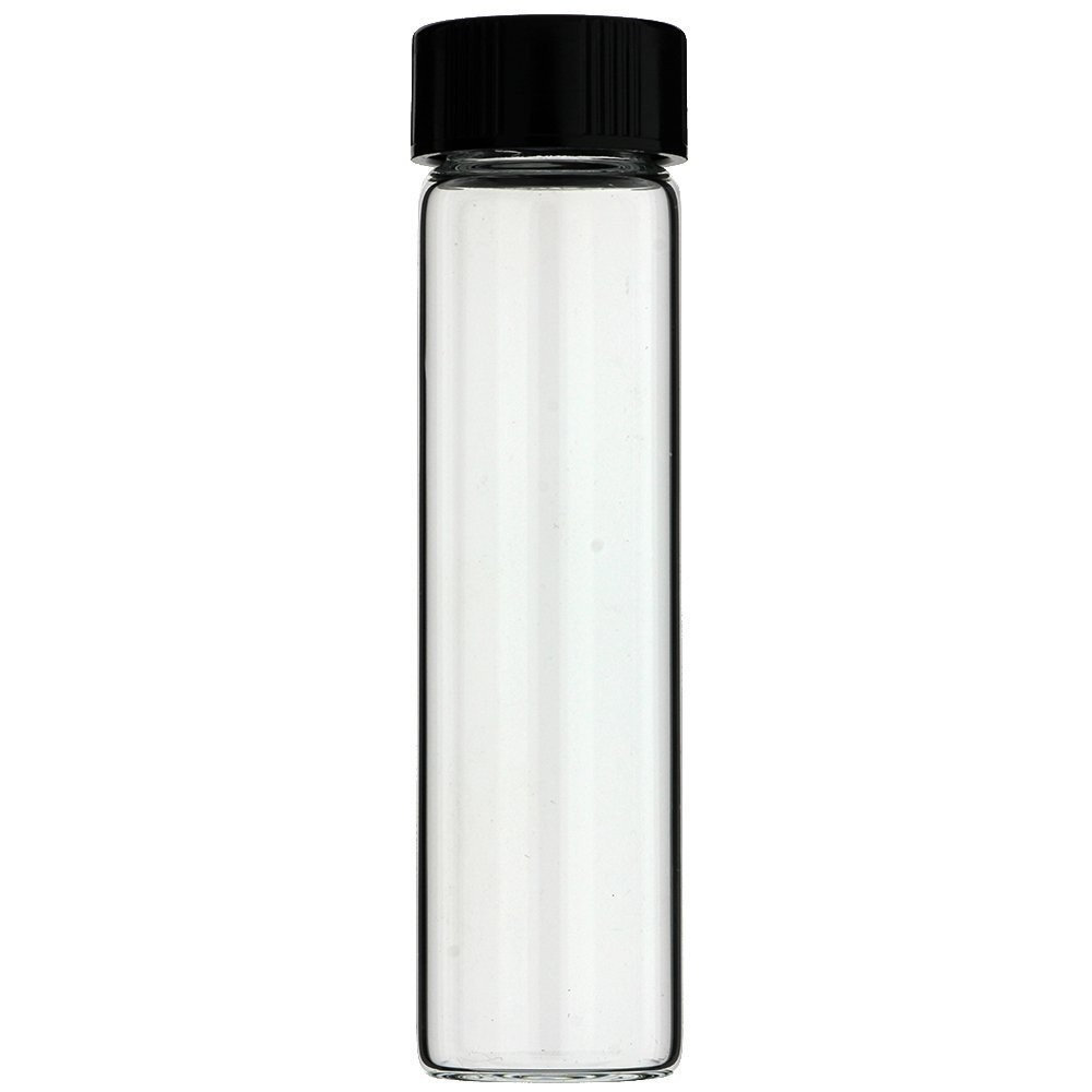 6-Pack of 3.75″ inch, 8 Dram / 1 oz / 30 mL, Clear Glass Sample Storage Cosme…