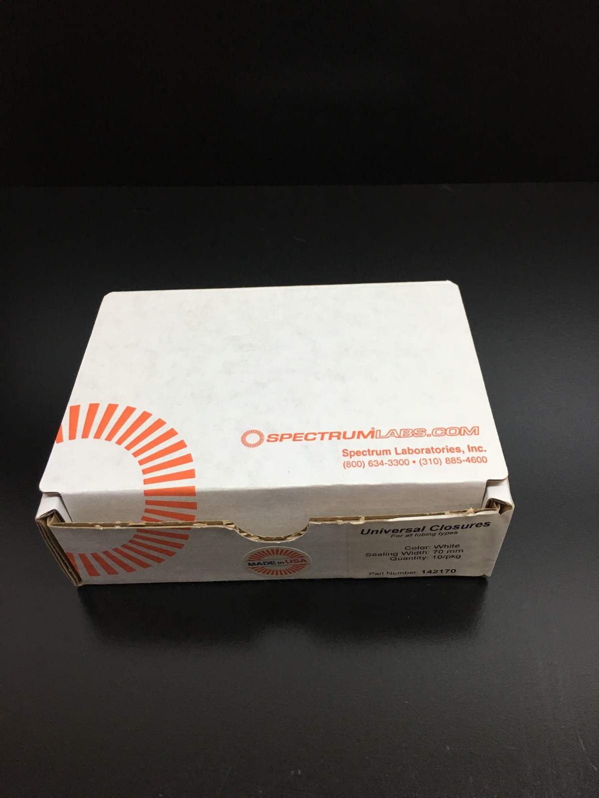 Spectra Por Cat No 142170 Dialysis Tubing Closure 70mm Different Size Lot 6 PCS