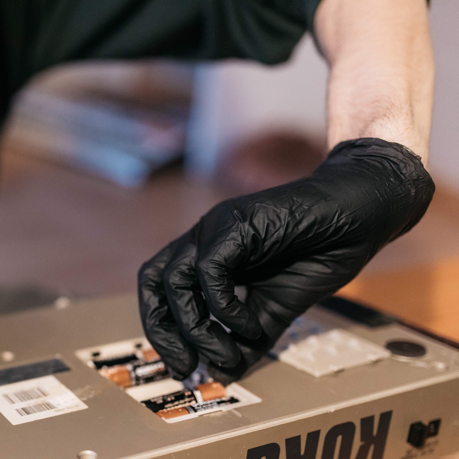 Black Nitrile Gloves Pack Of 100 Medium Duty 5 Mil Heavy Duty Auto Detail