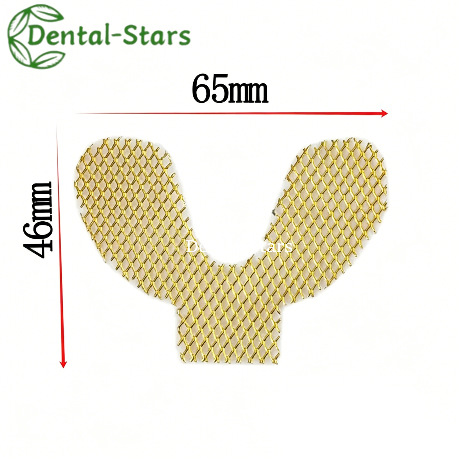 5 Pairs Dental Lab Grid Strengtheners Frego Reinforcement Mesh Gold/Sliver Upper
