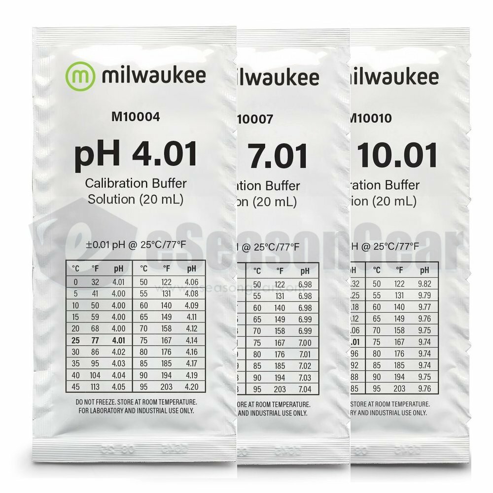 3x20ml, pH4 pH7 pH10 Buffer Solution for Digital pH Meter/Tester Calibration