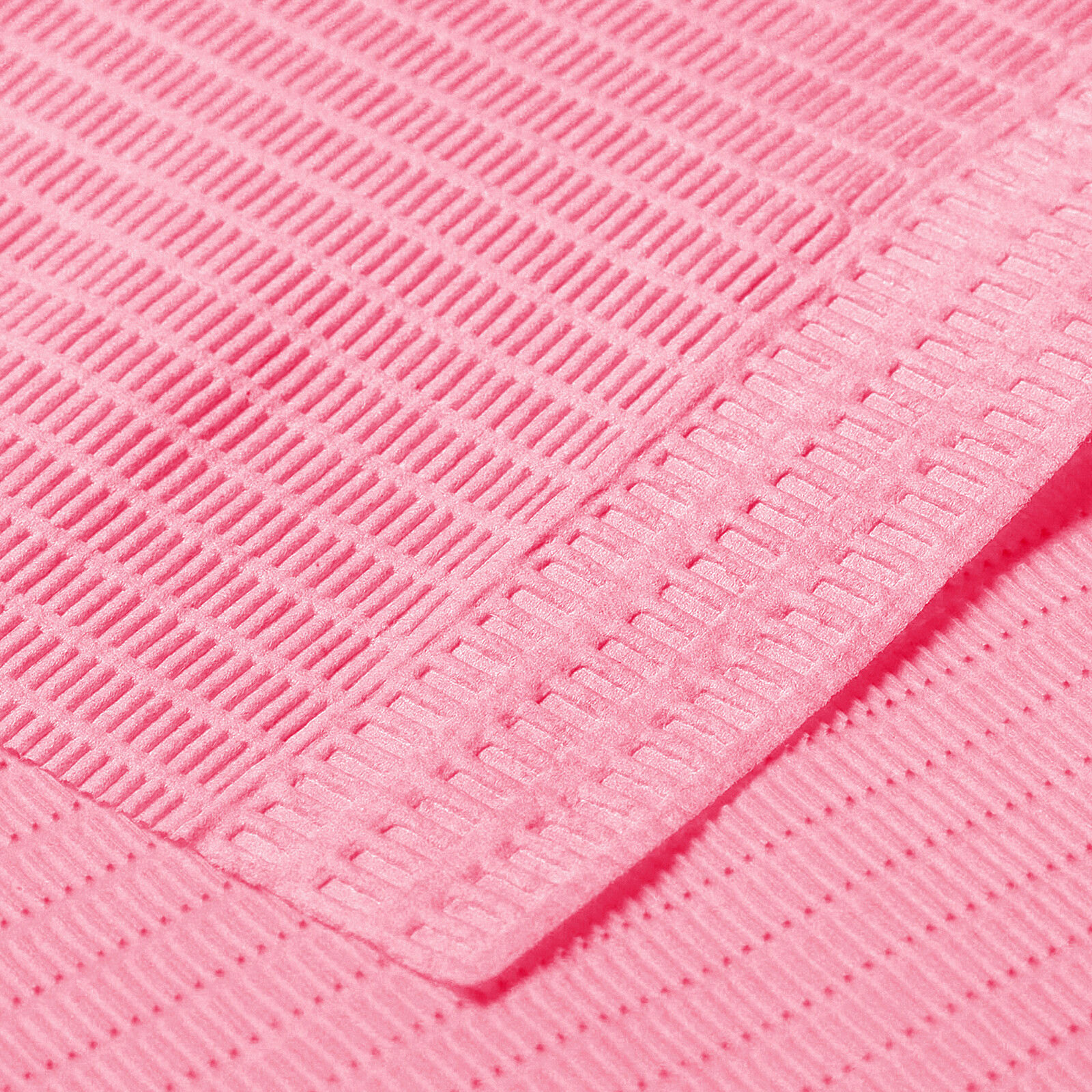 500pcs Pink Patient Bibs Towel For Dental Medical Tattoo use 3-Ply Disposable