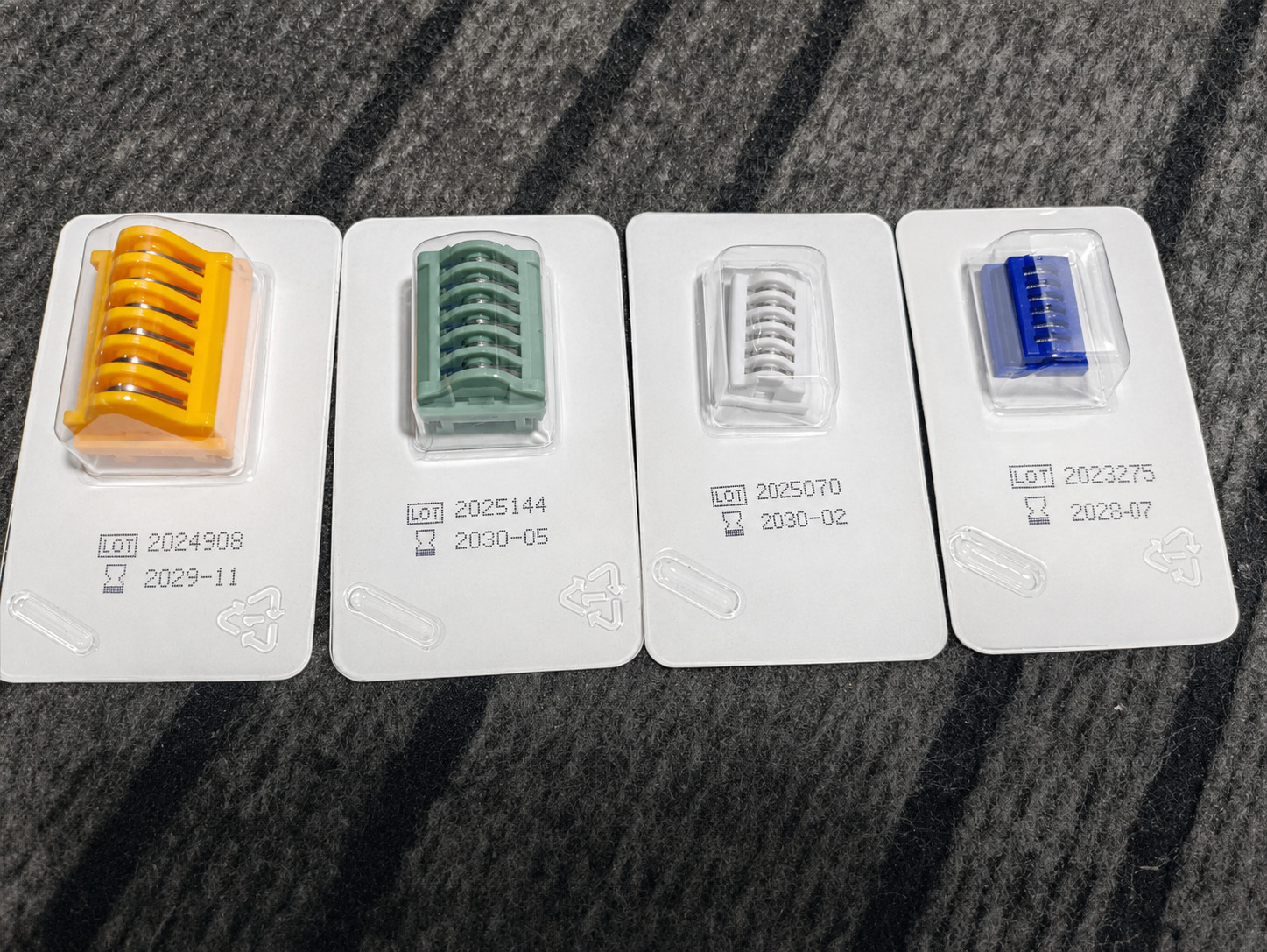 Polymer Ligating Clips 4 Cartridges 24 Pcs XL L ML M Sizes Surgical Hemoclip Set