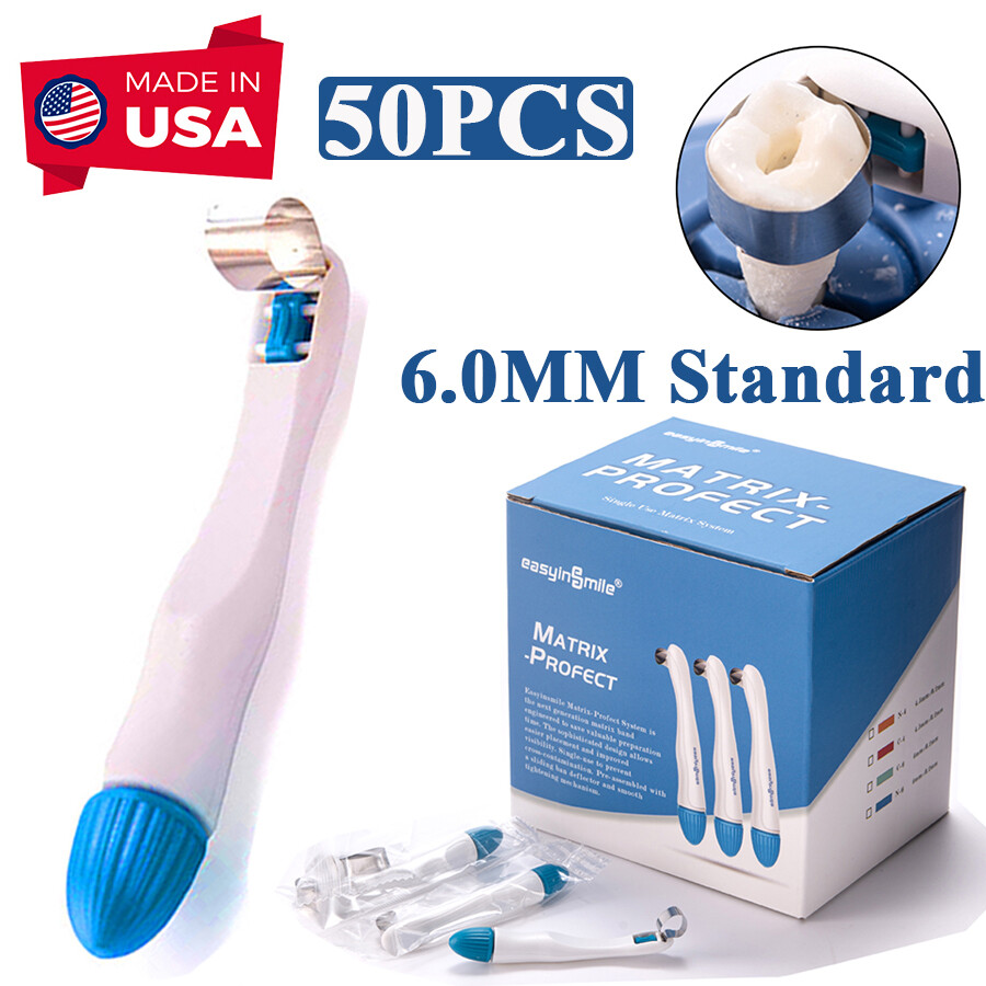 Adjust Dental Pro-Matrix Standard Matrix Bands Molar Contoured Wide 6MM 50pc/box