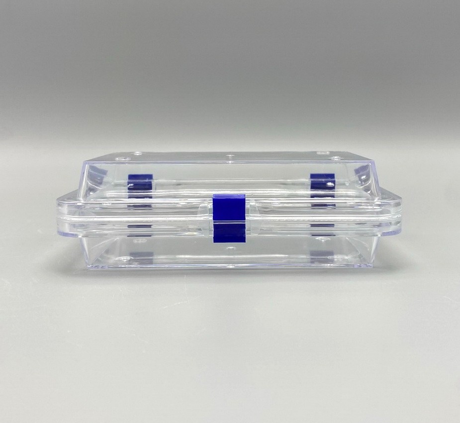 2pcs Dental Denture Tooth Display Storage Box Film Membrane Jewelry Case 16*10*5