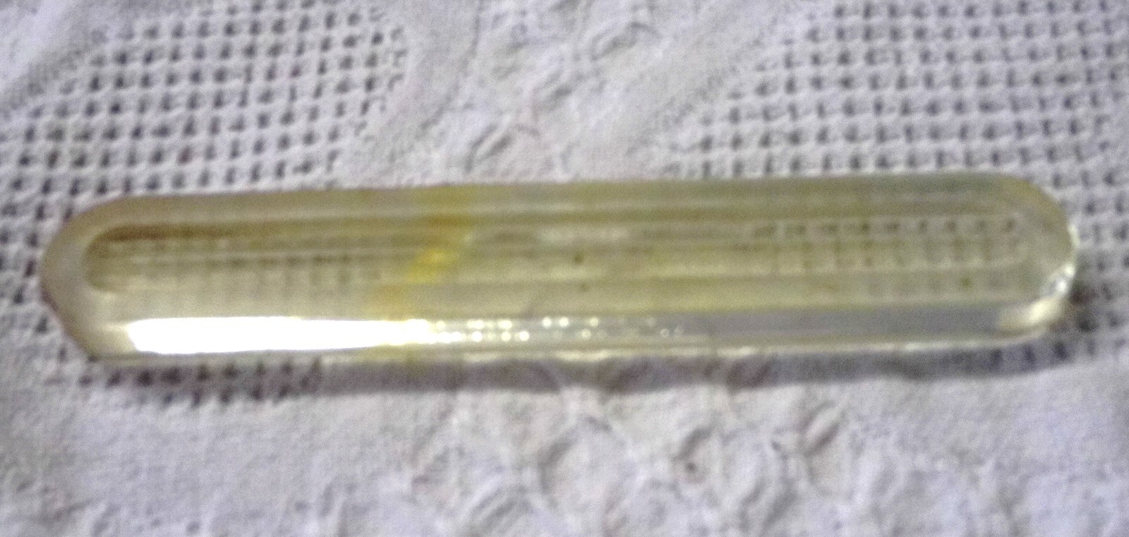 Vintage Macbeth Flat Gage Glass, Standard Barosilicate, 8 5/8 Inches
