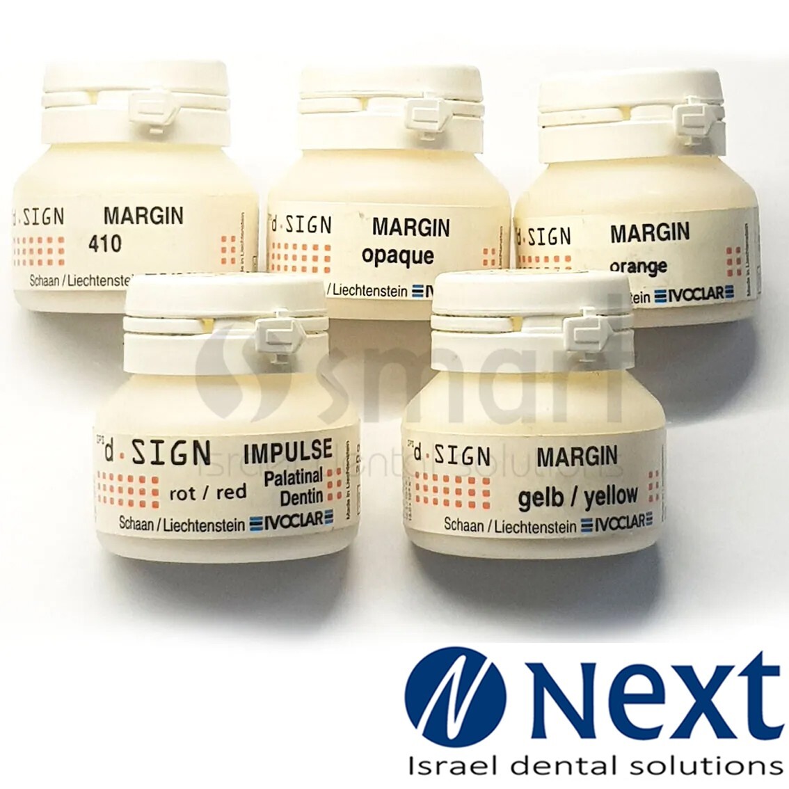 lot x 5 20 g Dental d SIGN IVOCLAR VIVADENT ORIGINAL MARGIN CERAMIC