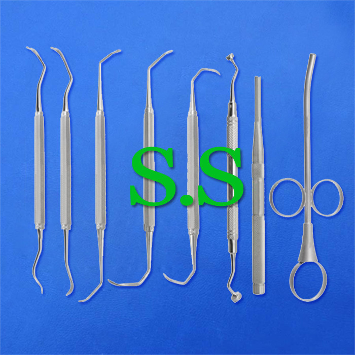 8 Sinus Lift Instruments Set Implant Dental DENTISTRY, SN-701