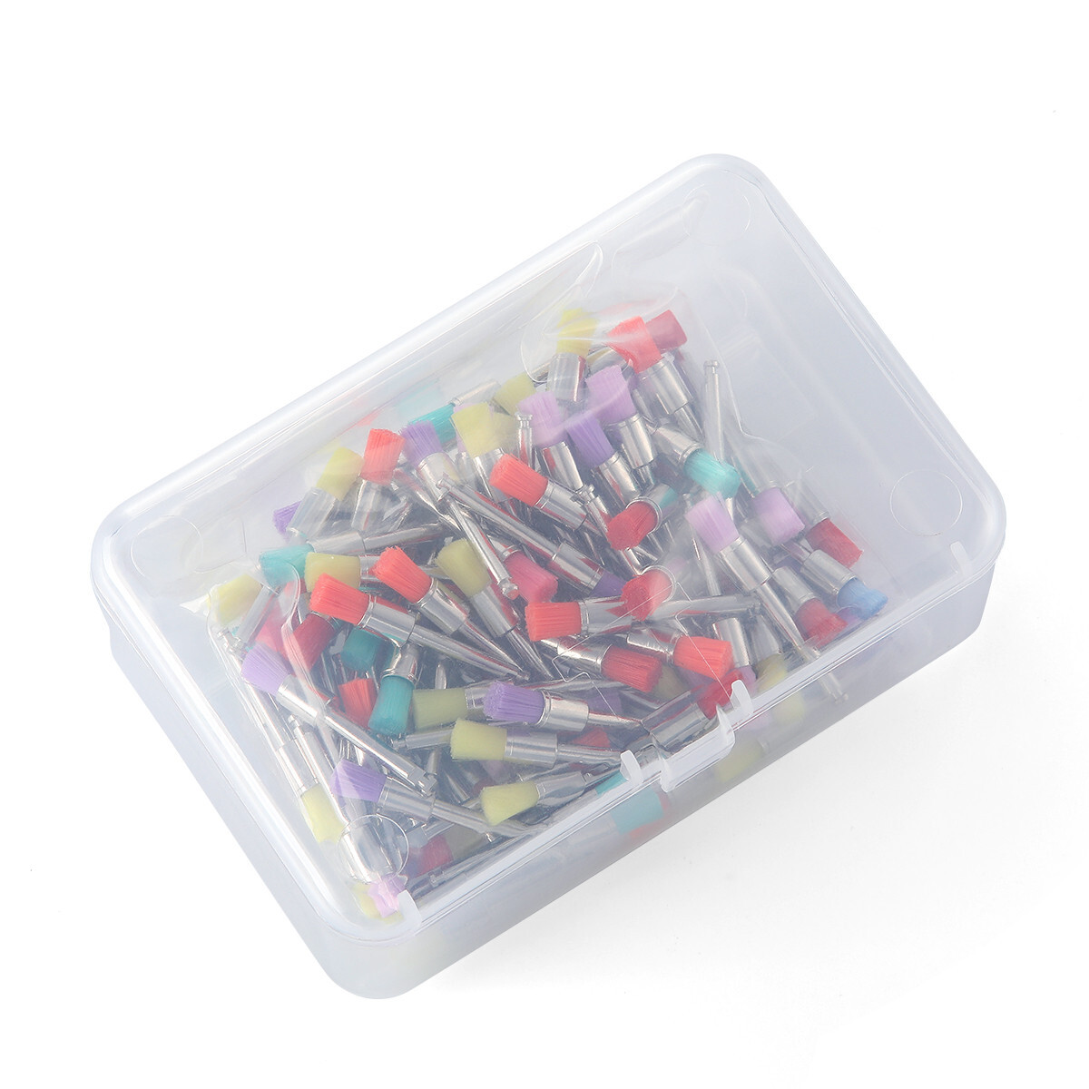 1Box/100pcs Dental Colorful Nylon Bowl Polishing Polisher Prophy Brushes