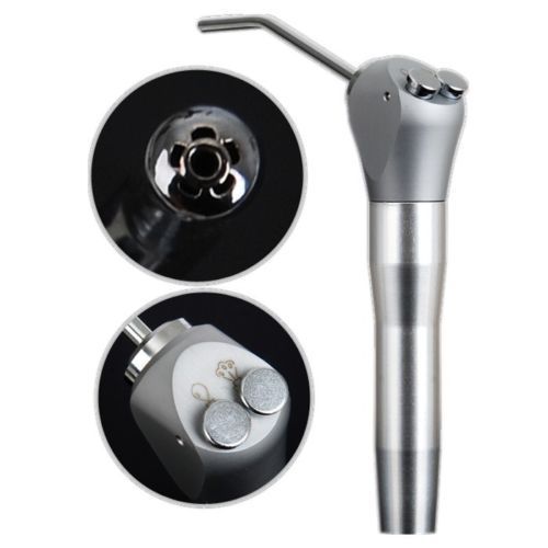Dental Air Water Spray Triple 3 Way Syringe Handpiece w/ 2 Nozzles/Tips/Tubes/