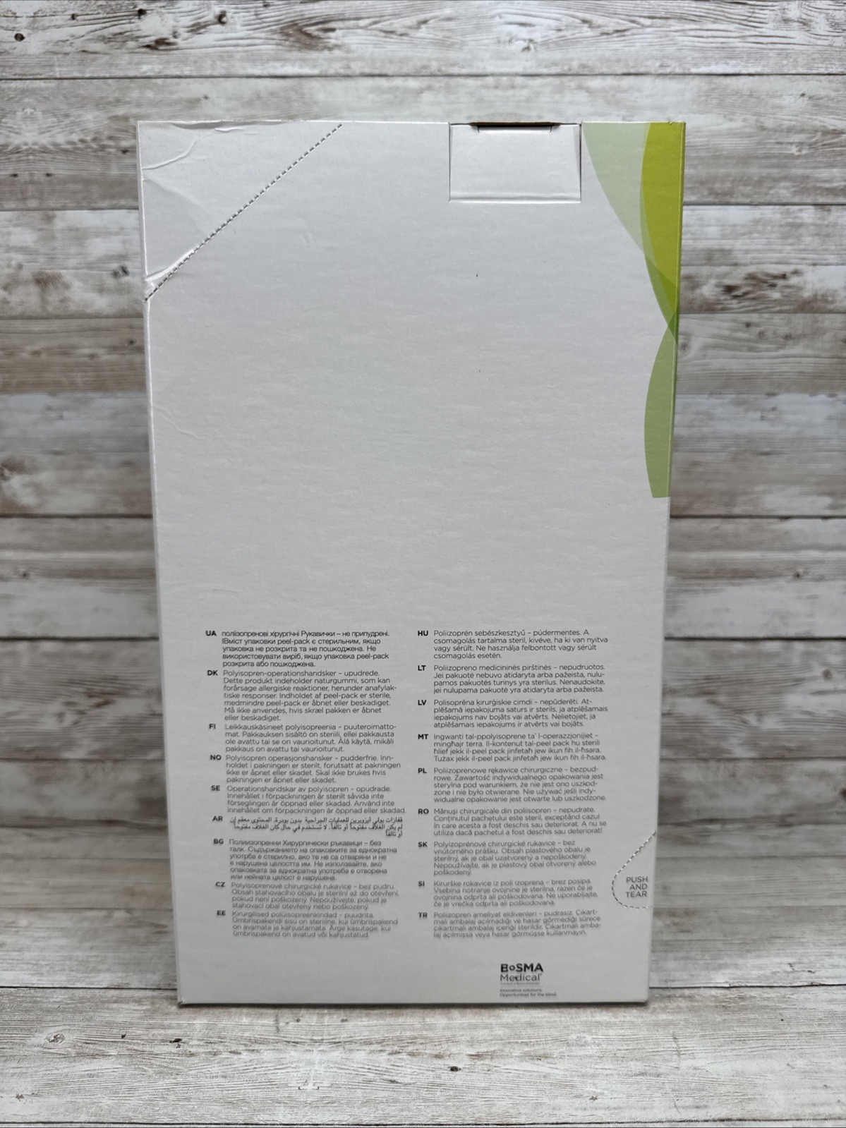 Non-Latex PI Underglove Surgical Glove Gammex *1 CASE* Size: 6 *See Date*4-24*