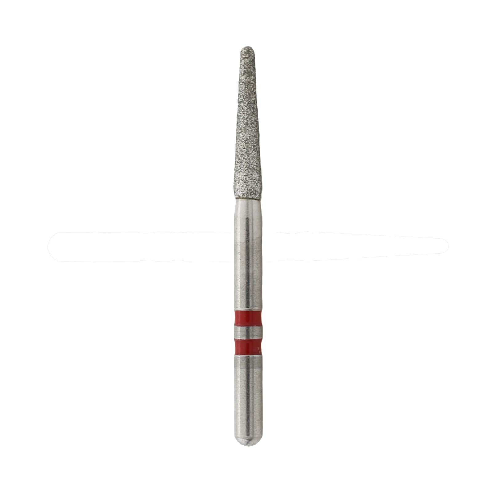 Dental Zirconia Diamond Burs Z856/016 Fine FG Bur Round End Taper High Speed Red