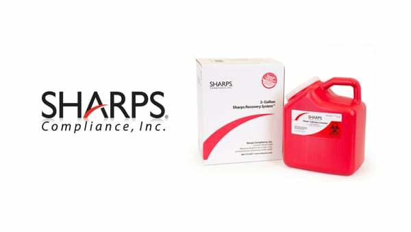Sharps 2 Gallon Disposal System – Includes PREPAID Return Mail «FREE SHIPPING»