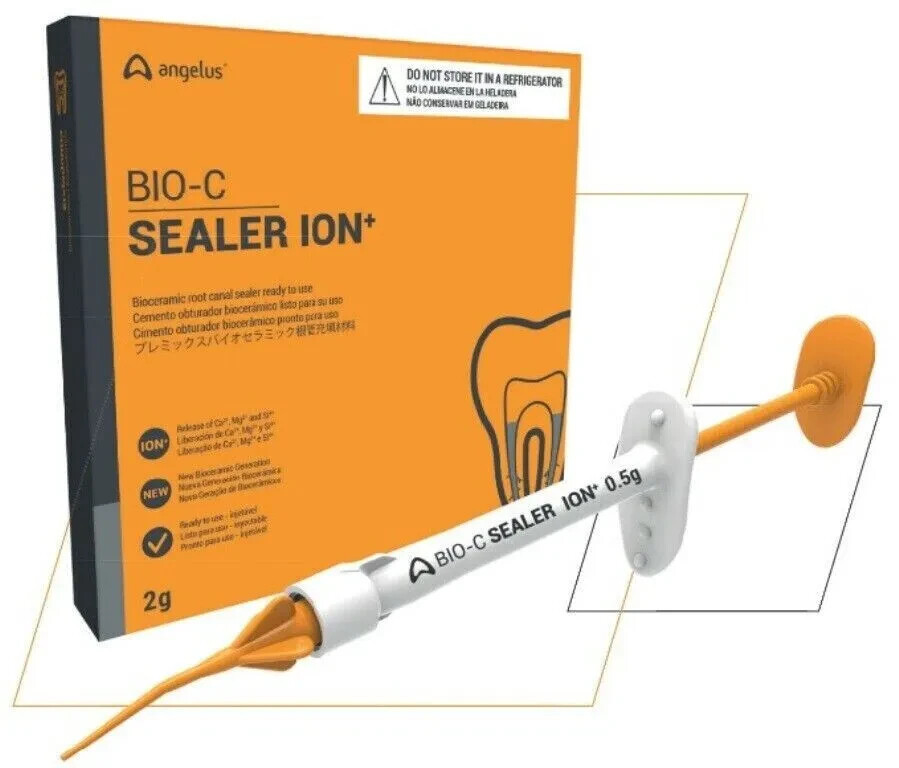 Angelus BIO C SEALER READY TO USE BIOCERAMIC ROOT CANAL SEALER 4 Syr 0.5g Free