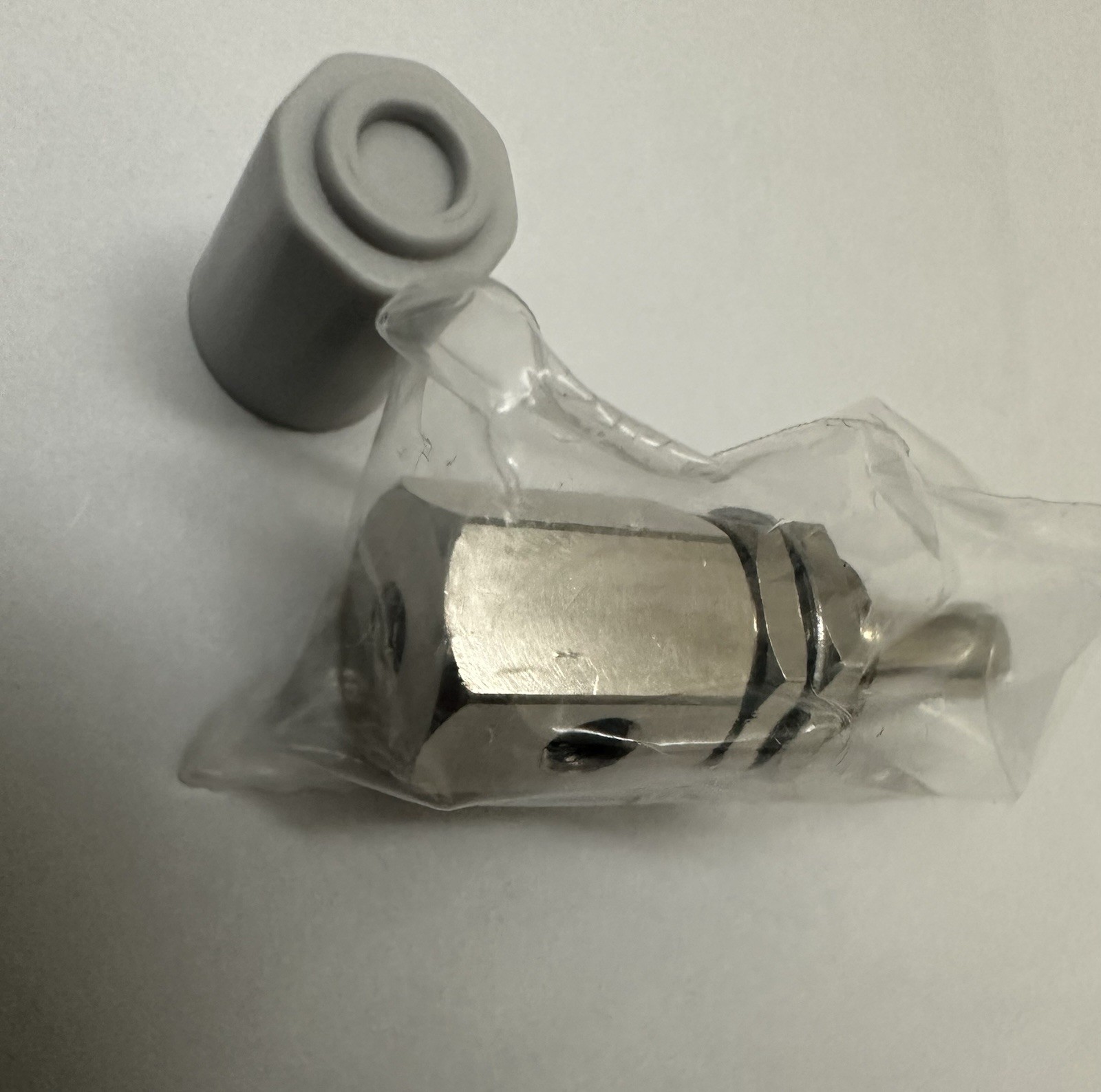 Dental chair Control Valve 3/4 Inches with smooth gray knob