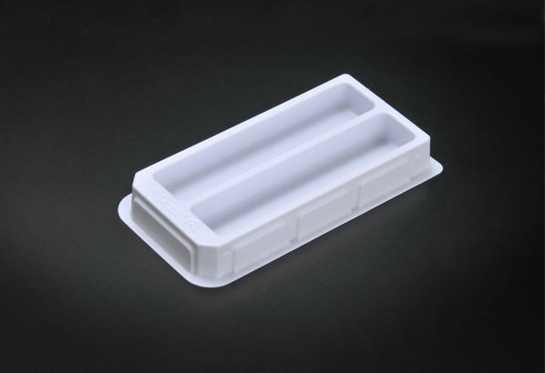 SPL Reservoir Reagent 25 ml 2 Channel Sloping Bottom (STERILE) Case of 100