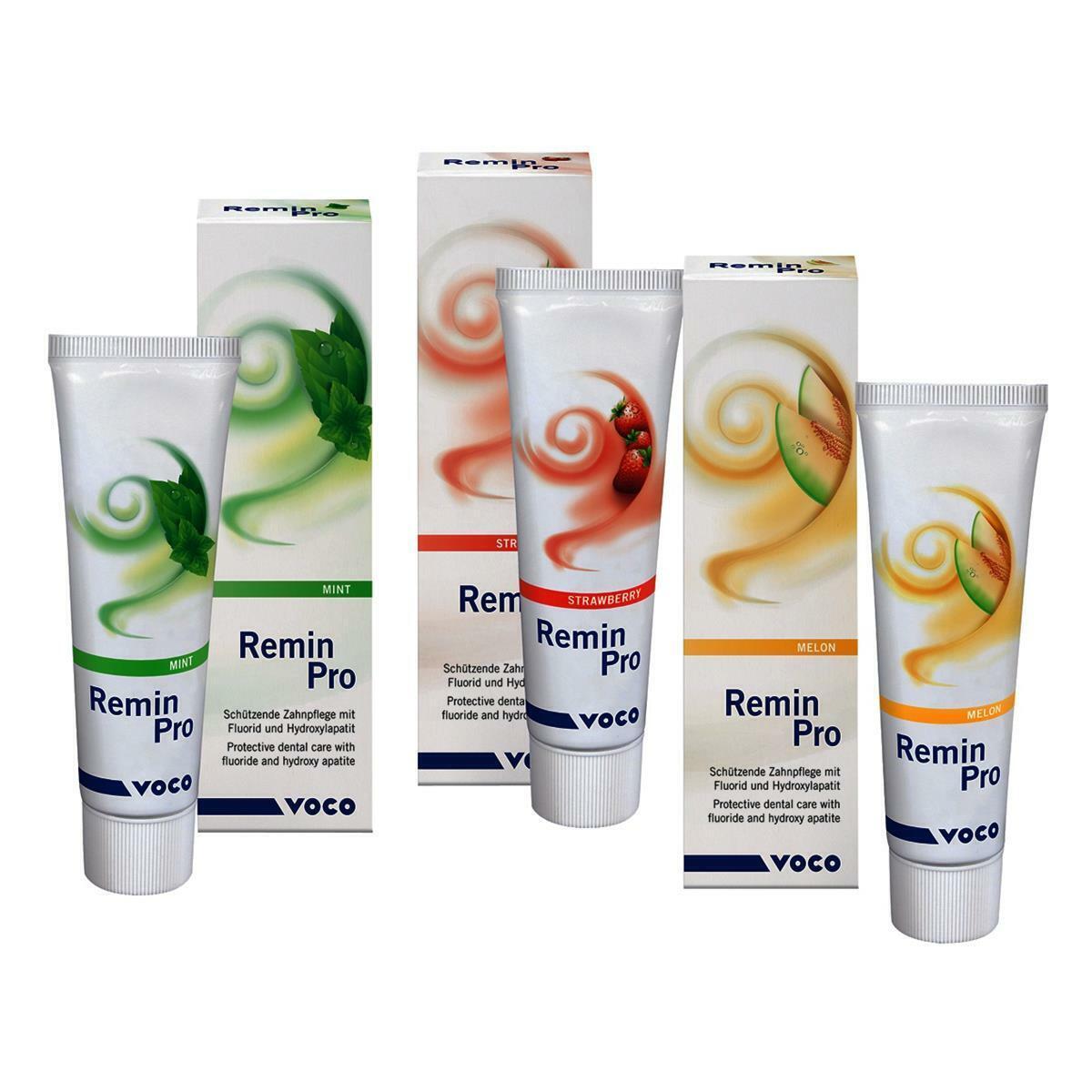 VOCO Remin Pro Protectiv dental care Tooth Cream with Fluorid & Hydroxy 40g Tube