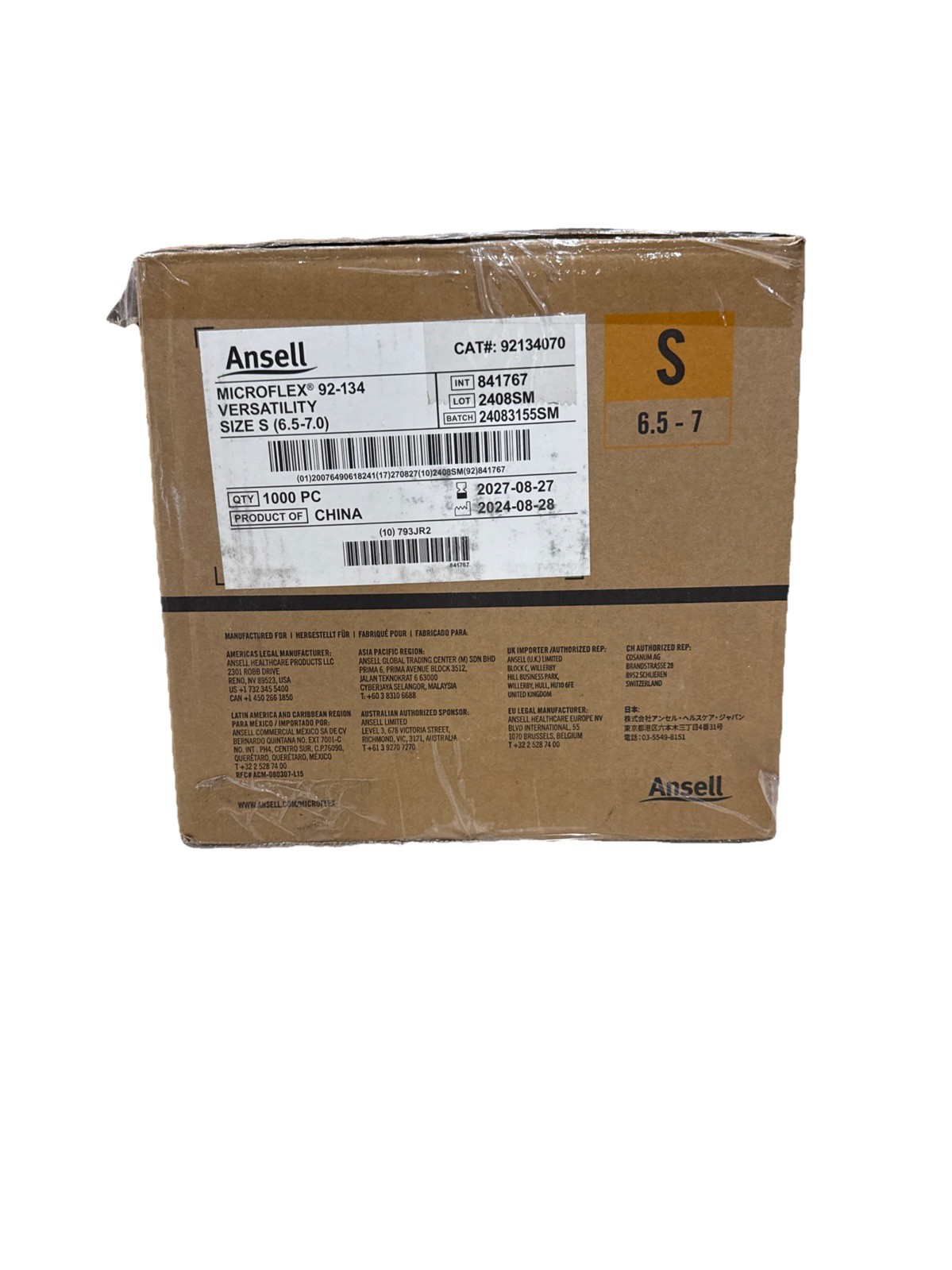 Microflex® 92-134 Versatility® Nitrile Gloves, 1,000/Case – Small