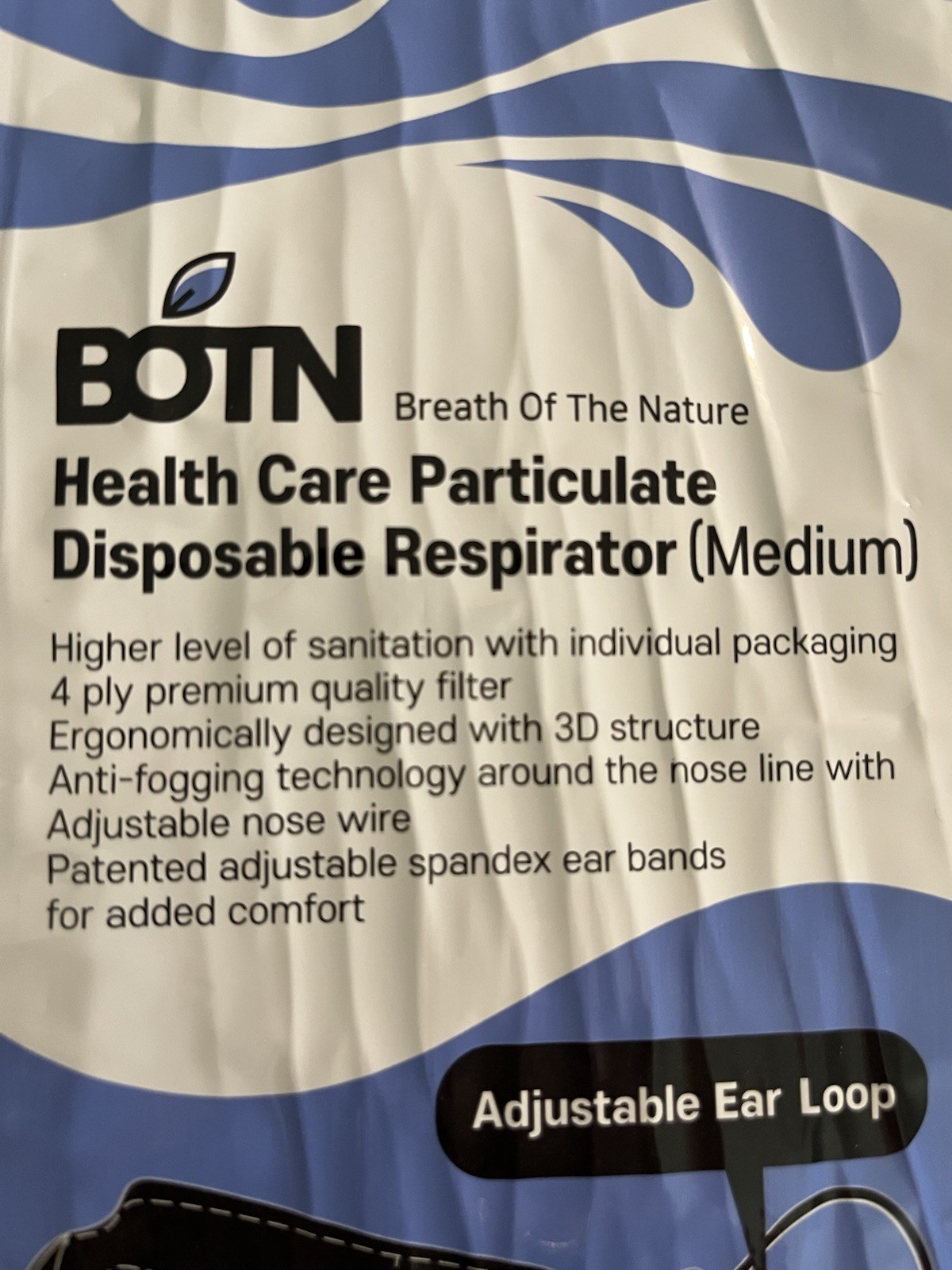 16 Particulate Disposable Respirators (Medium) KF94