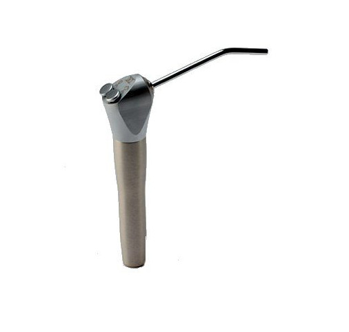DCI Quick-Clean Valve Core Style Air Water Syringe with Straight 7-Foot Tubing