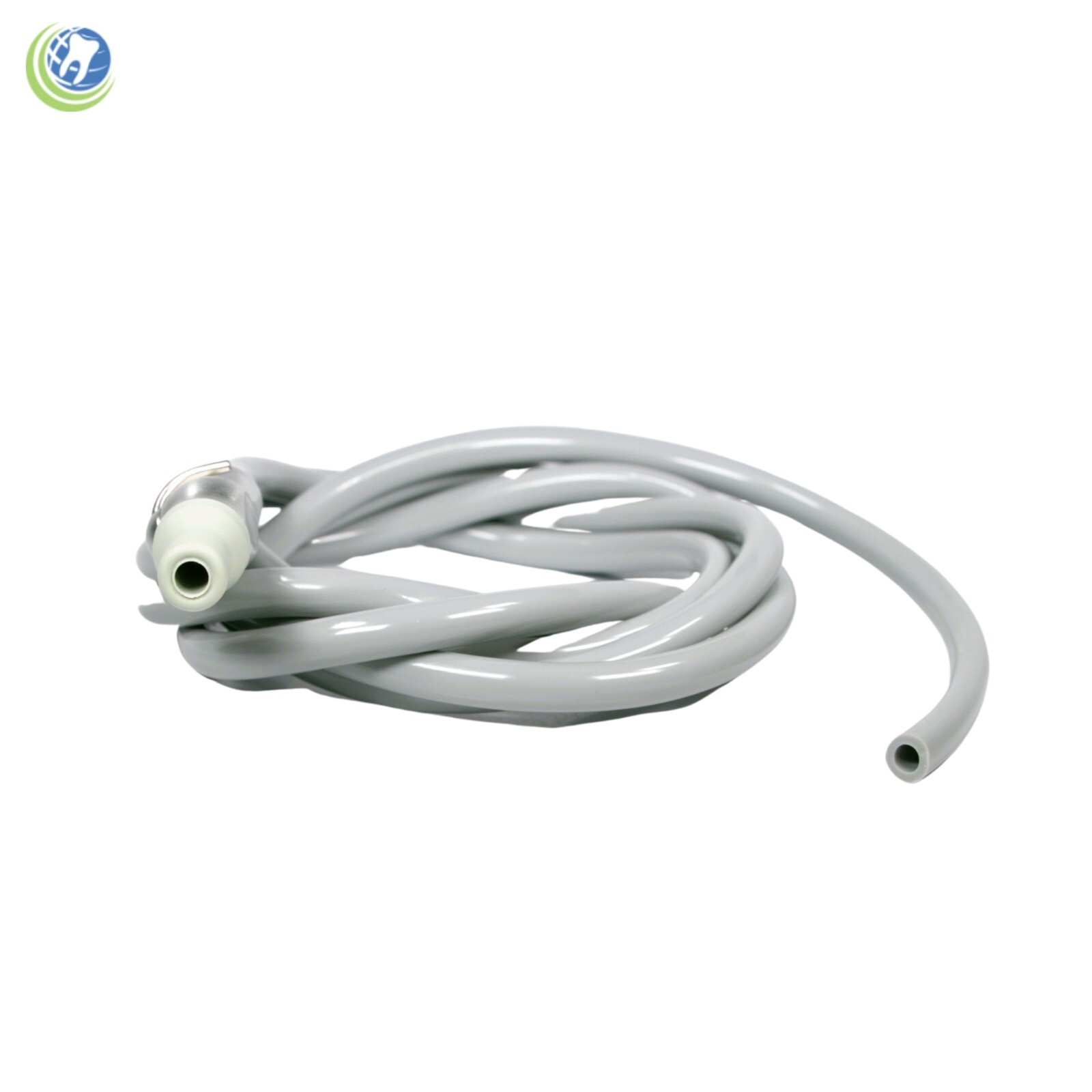 DENTAL ASEPSIS SILICONE SUCTION TUBING 6′ HOSE W/ EJECTOR CONNECTOR PORTABLE VAC