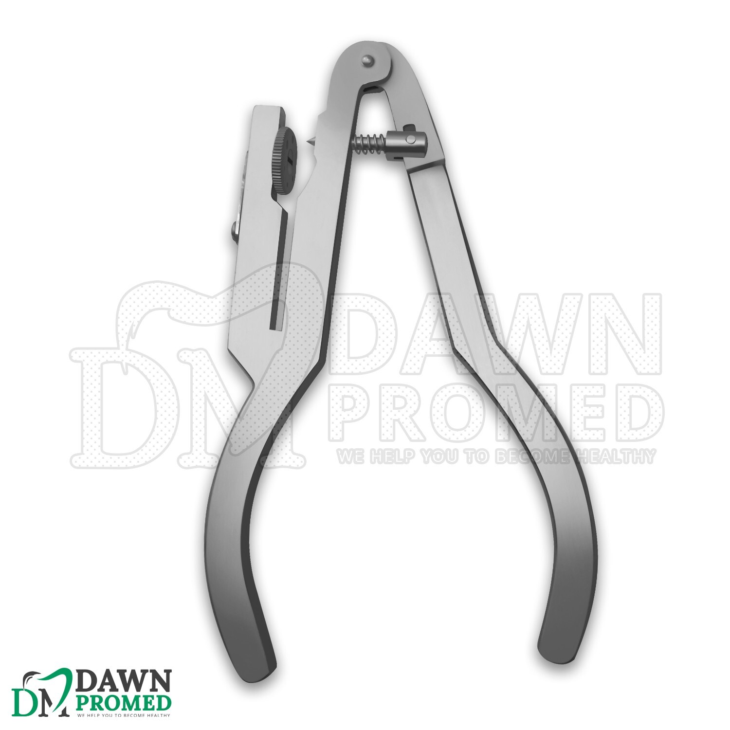 Dental Ivory Rubber Dam Hole Punch Plier 6.75″ Endodontic Clamp German Grade
