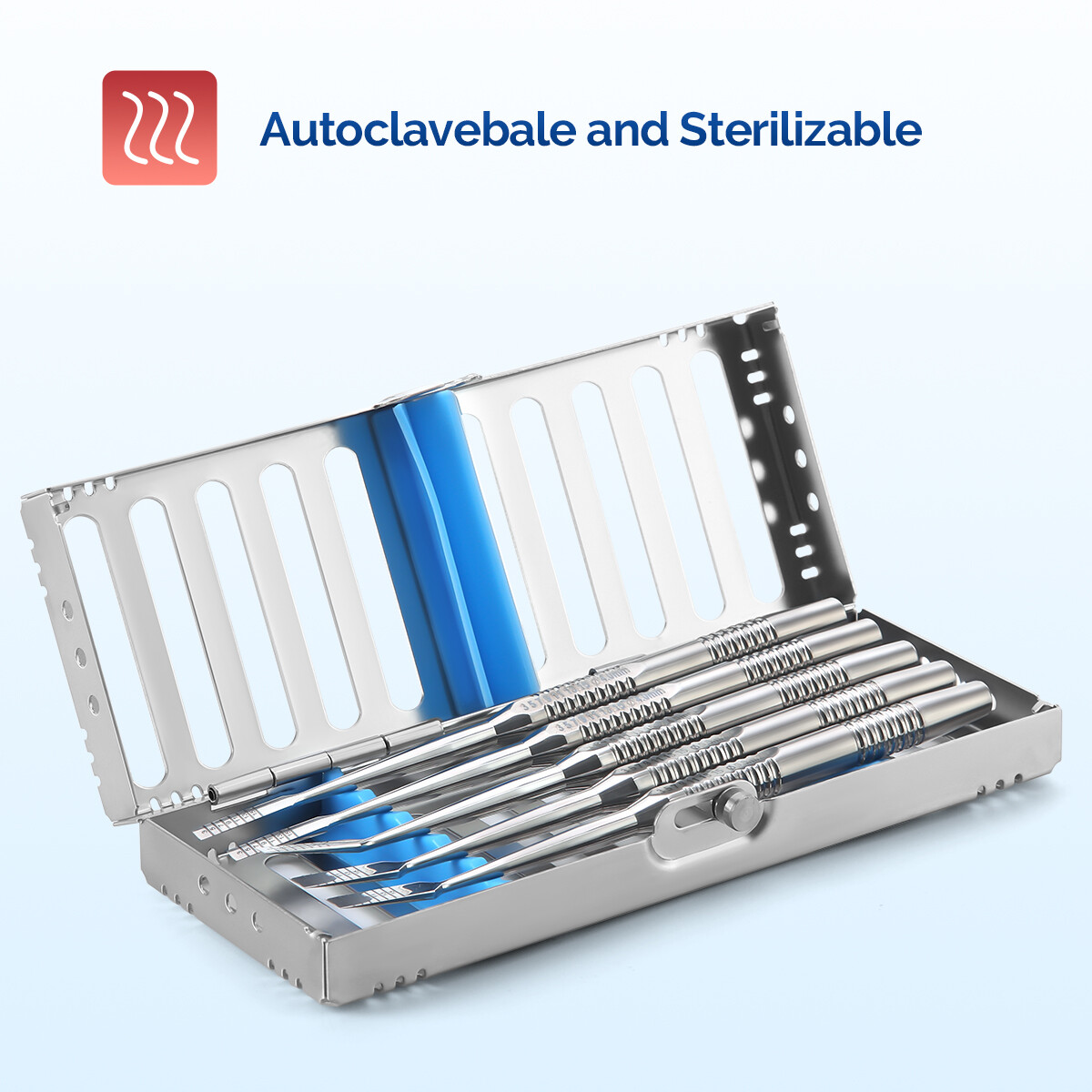 Dental Sterilization Rack Surgical Autoclavable Sterilization Disinfection Box