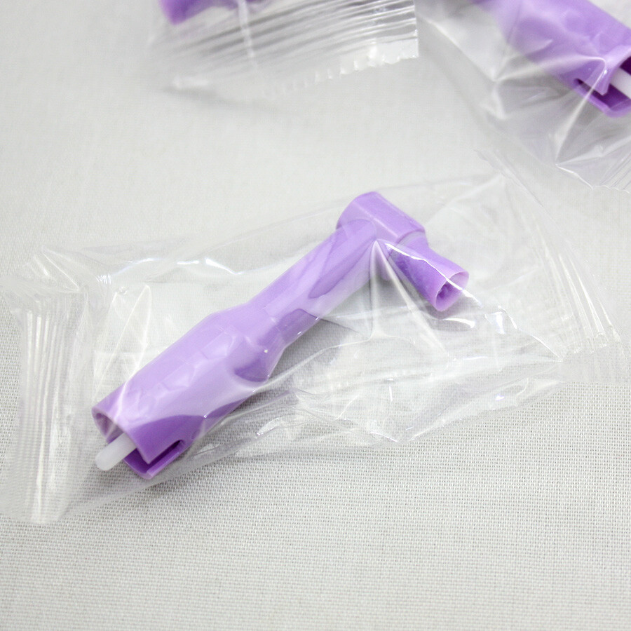 NEW 20 PCS Dental Disposable Pro Angle Prophy Angles Cup Purple