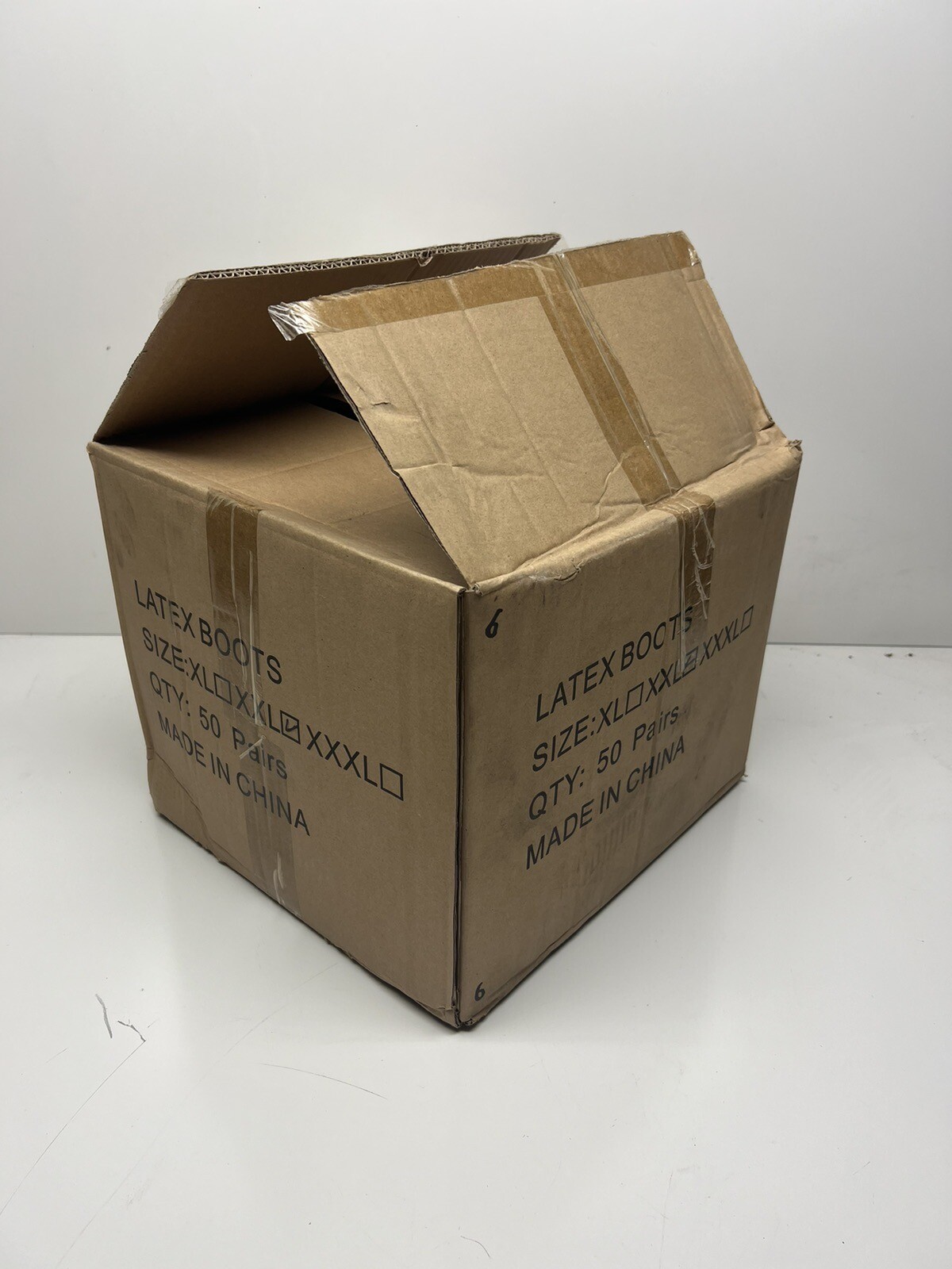 Safety Hazmat Latex Boots XXL (Yellow) *50 PAIRS / BOX*