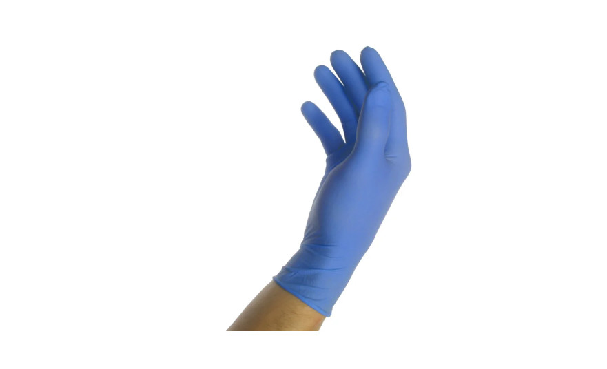 Medicom Vulcan Nitrile Gloves Latex-Free General Purpose Indigo Color 150ct, MD