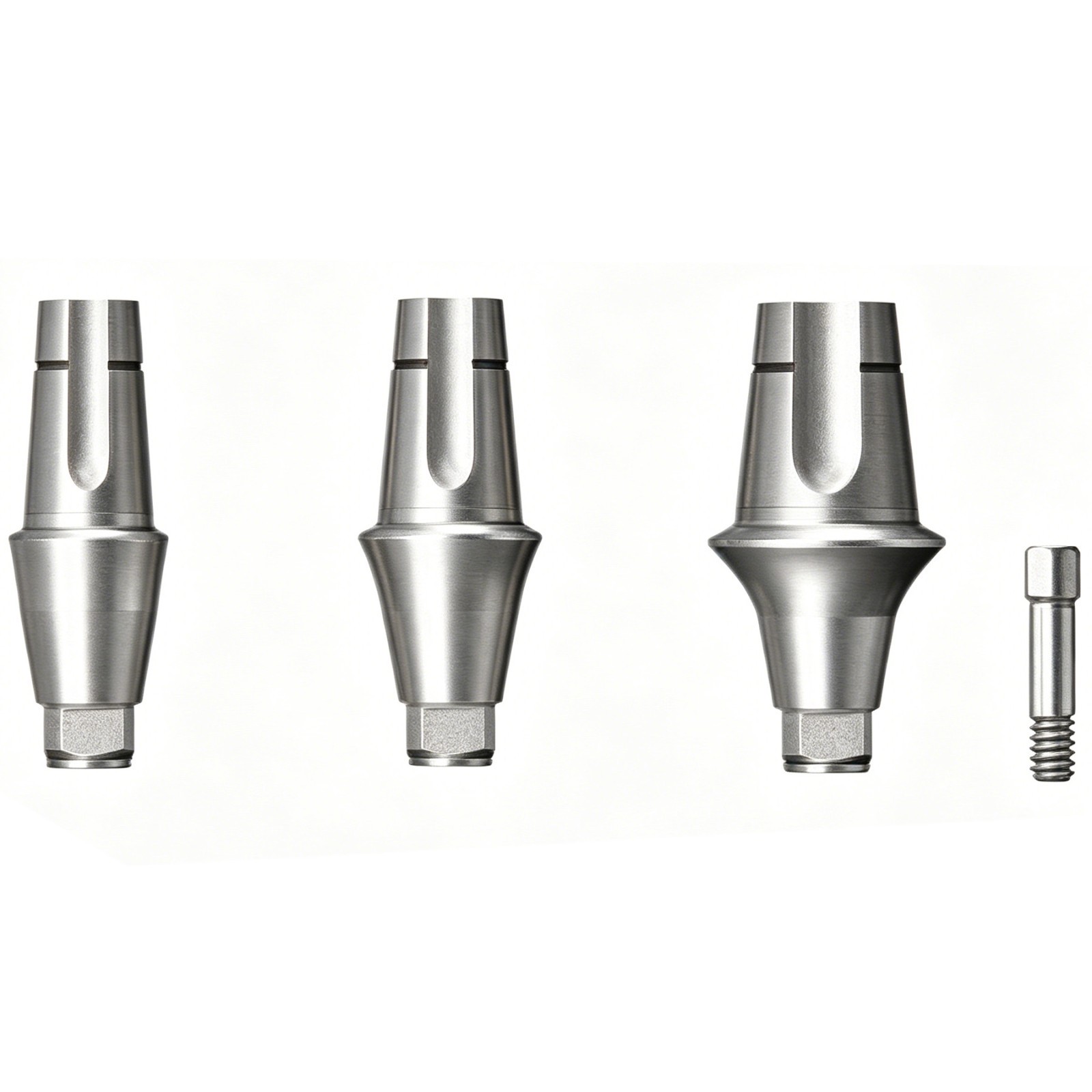 Dental Dual Square Abutment W/Screw Fit Dentiumm NR Line titaium Prosthetic Base
