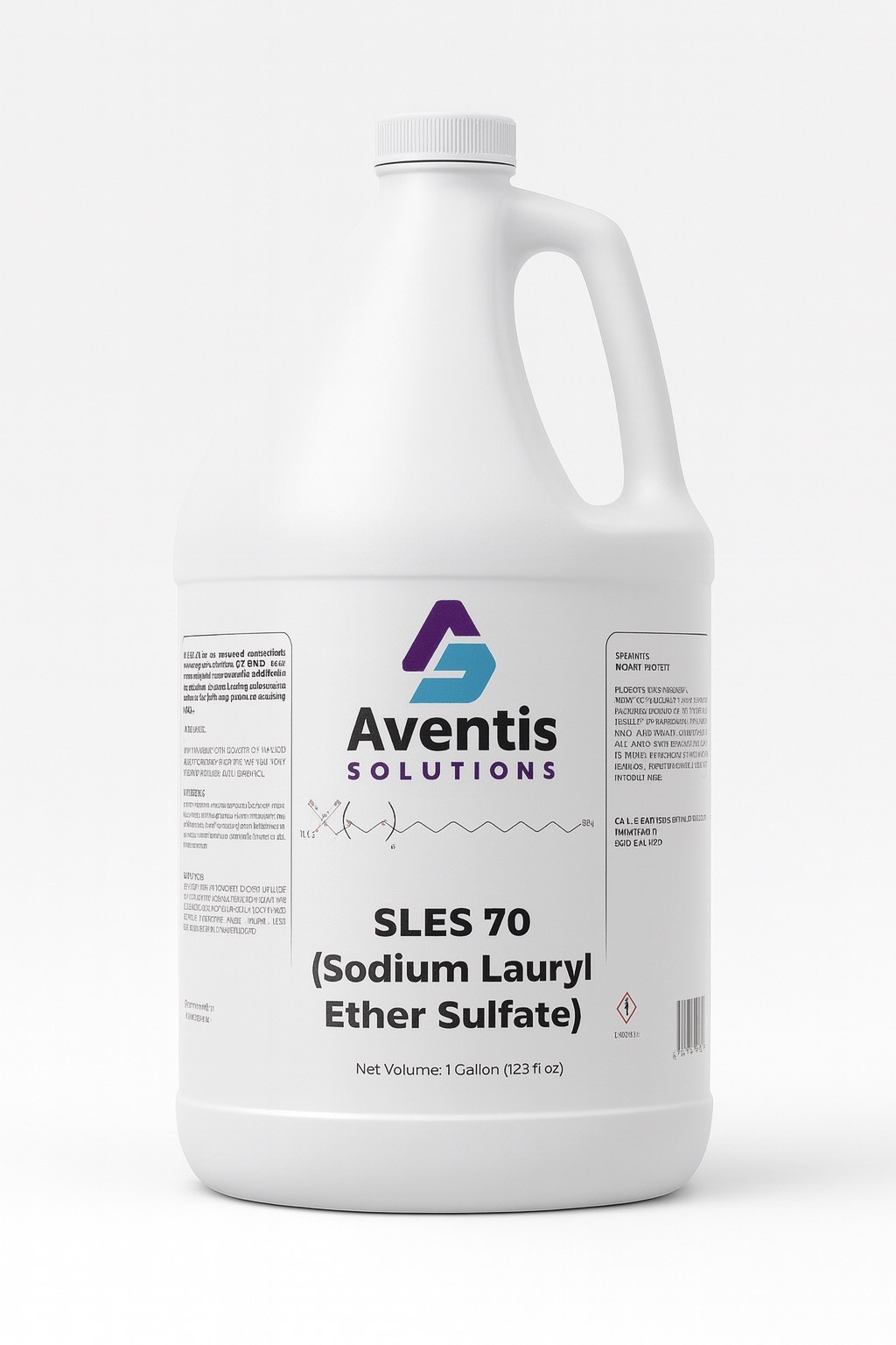 AventisSolutions | High Purity 70% Sodium Laurel Ether Sulfate (SLES) (1 Gallon)