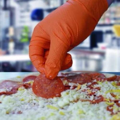 100 Ct Xtreme Diamond Textured Nitrile Gloves XLarge Food Cleaning Automotive