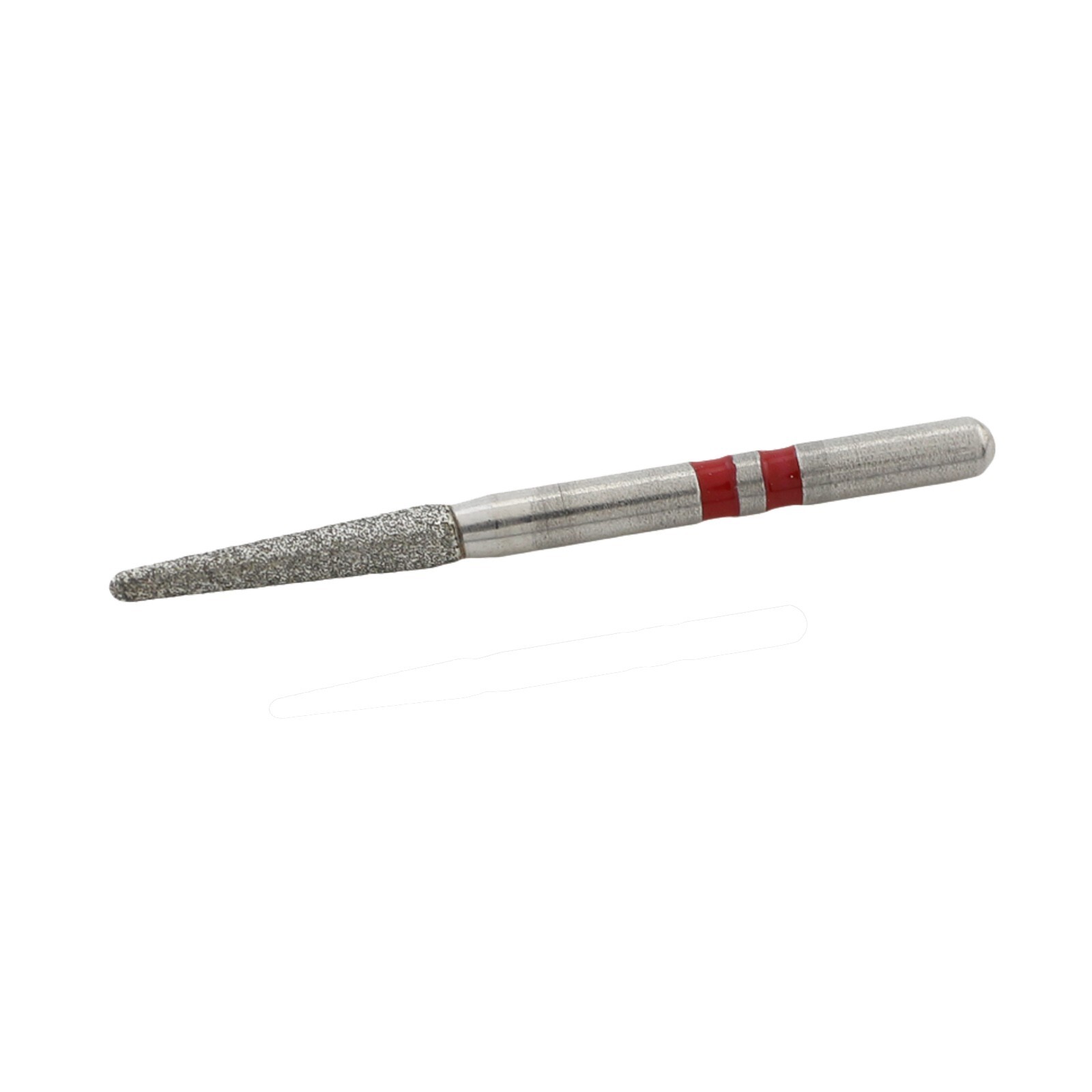 Dental Zirconia Diamond Burs Z856/016 Fine FG Bur Round End Taper High Speed Red