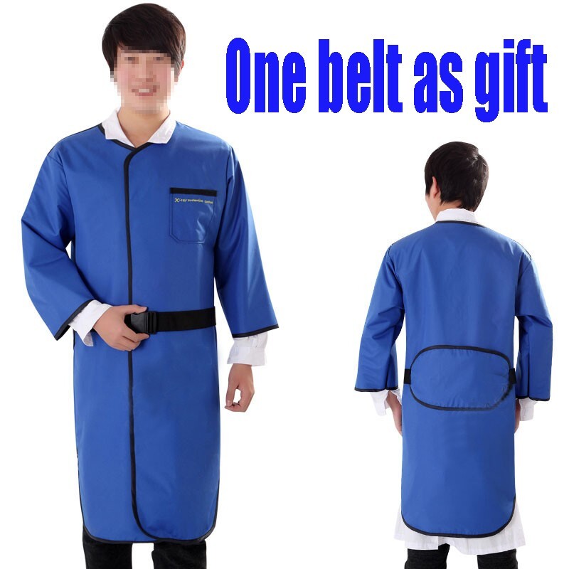 New 0.35mmpb X-Ray Protection Apron Lead Radiation Protection Apron Long Sleeve