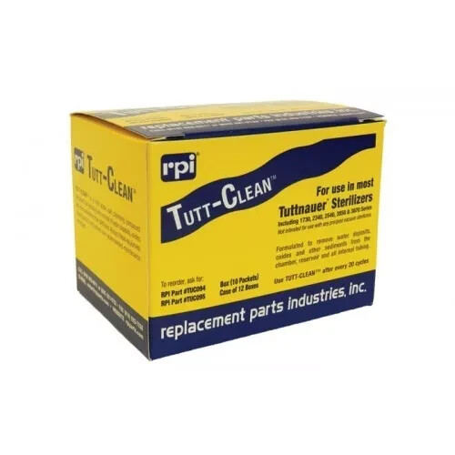 RPI Tutt-Clean All Sterilizers Autoclave Disinfectant / Cleaner 10/pk