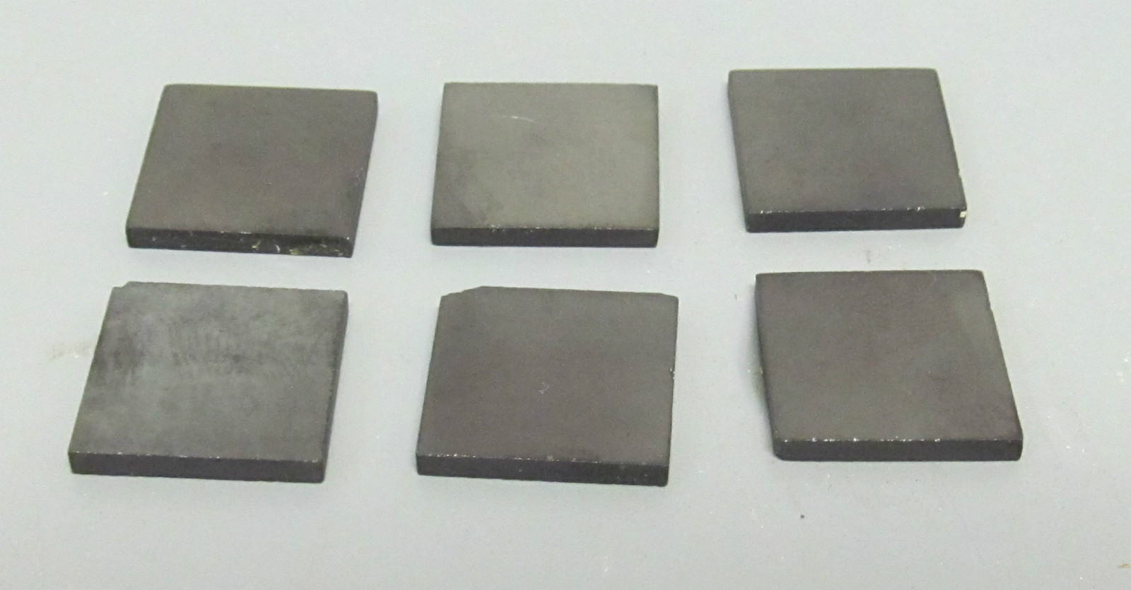 Vitreous Carbon Plate, 15mm Length x 15mm Width x 2mm Thickness